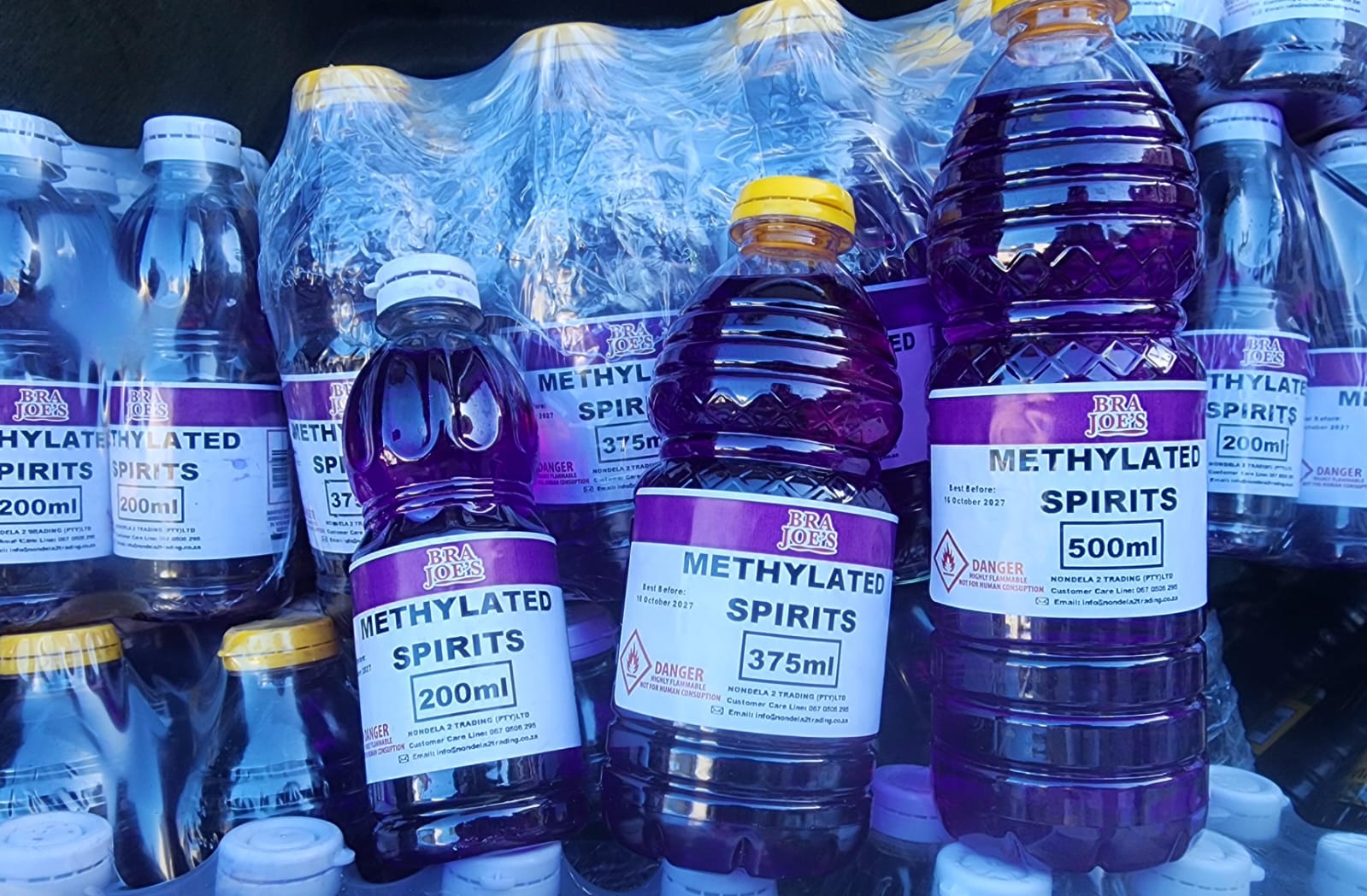 Methylated Spirit in a bottle